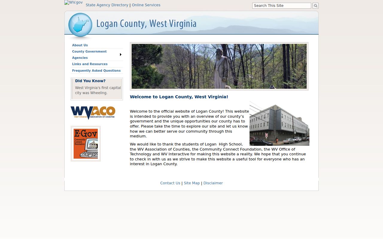 Official Logan County West Virginia government home page